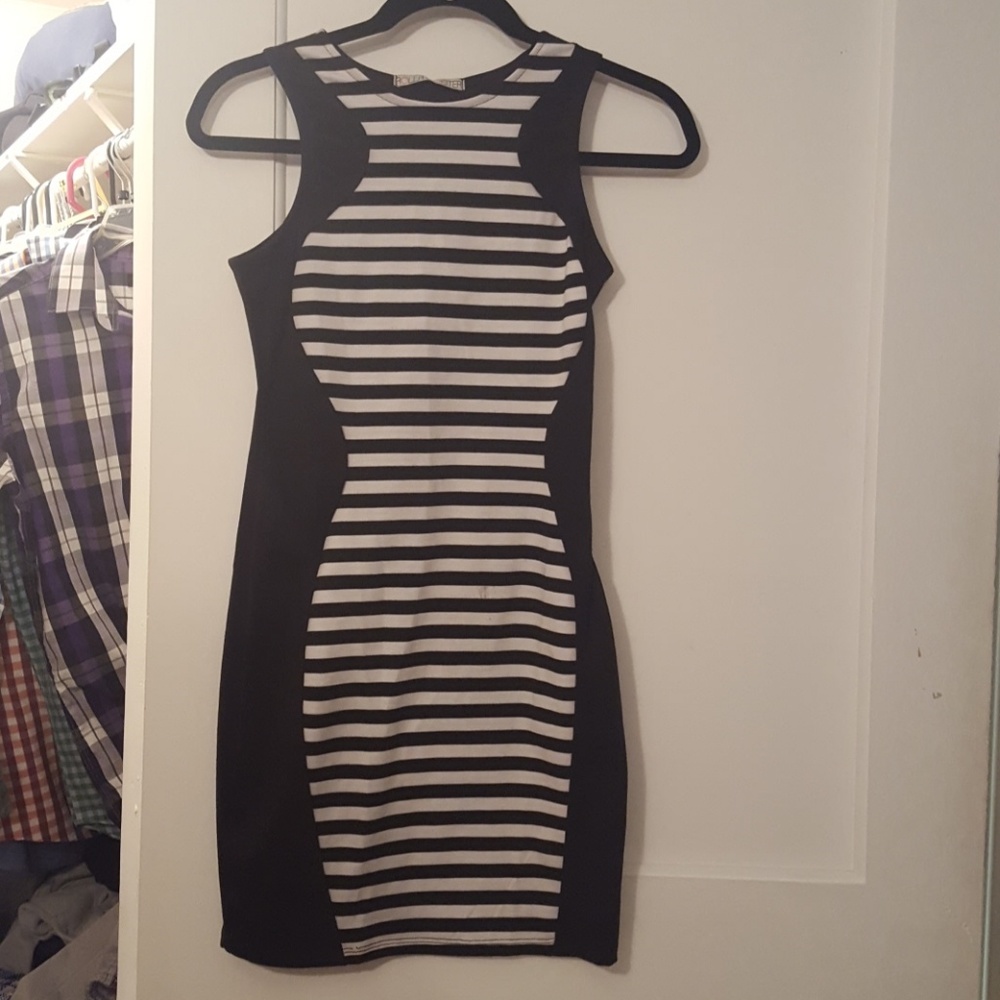 Black and White Dress